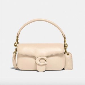 SOLD 🚫 Coach Pillow Tabby 18 in Ivory